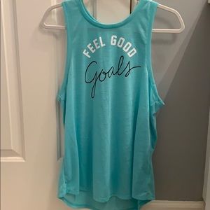 “Feel Good Goals” athletic tank